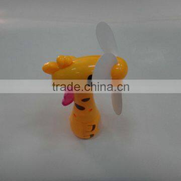 FLASHING LED light up toy mini fan