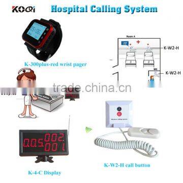 Nurse Call System Wireless Lengthen Wire Hospital Nurse Call Button Wireless Service Call Button Pager