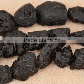 Natural Loose Gemstone Nugget Tekite Nugget Beads for Jewelry and Decoration