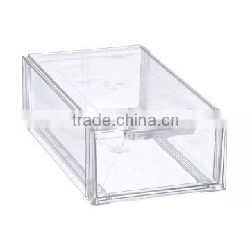 clear acrylic shoe display box