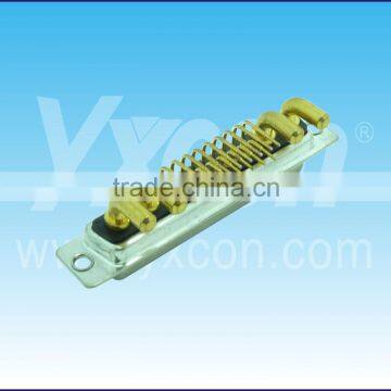 21pin 21W4 right angle female plugboard D-SUB connector