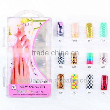 Colorful press on nail tip wholesales