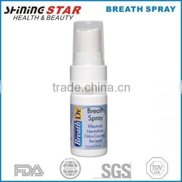 citrus a breath spray for use as oral hygiene