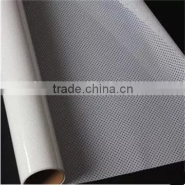 Hotsale privacy white net pattern glass sticker,privacy decorative filmbathroom glass door film