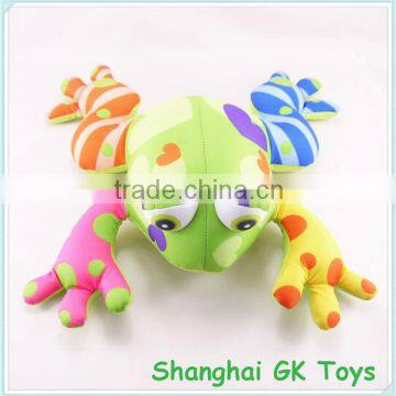 Colorful Spandex Toy Frog Microbeads Toy