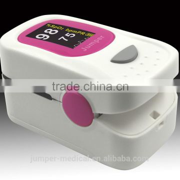 Jumper 500A factory price OLED display fingertip pulse oximeter