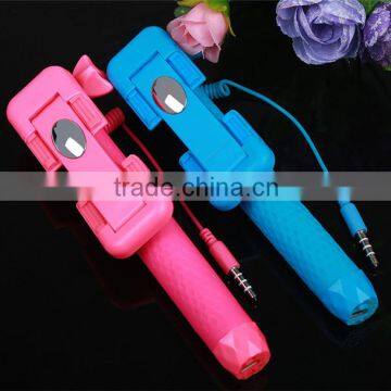New 2016 Product Idea Mobile Phone Selfie Stick With Led Light Tripod photo-5