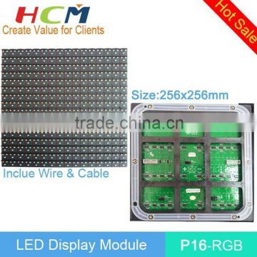 Dip P16 rgb outdoor full color led display module