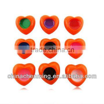 fashion acrylic heart beads for decoration