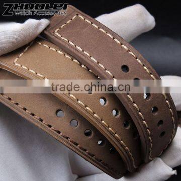 Newest Bracelet Cool Handmade Leather Watch Band Fashion Belt 20|22|24|26mm Wholesale 3PCS photo-5