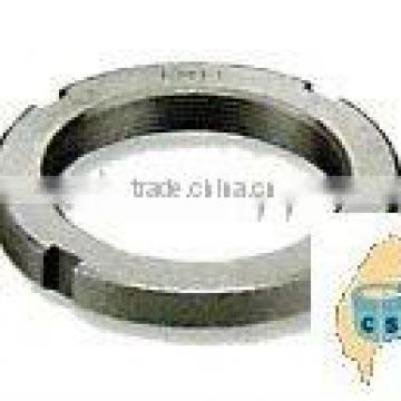 Din slotted bearing locking nuts from made in taiwan