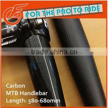 Custom Logo Acceptable Carbon MTB Bike Flat Handlebar