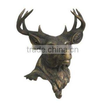 Polyresin Animal Head Decor Deer Wall Art photo-1