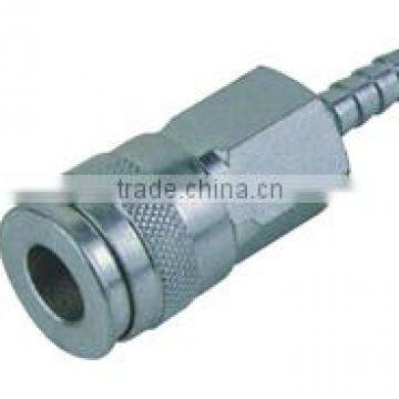 Universal One Touch Type Air Quick Coupler, Hose Fitting Barb Coupling