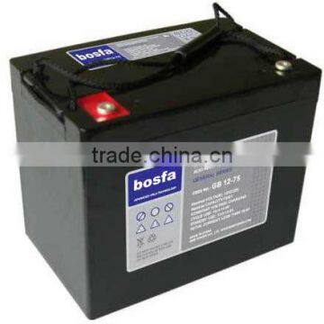 smart ups battery replacement 12v75ah lead acid ups battery monitoring system