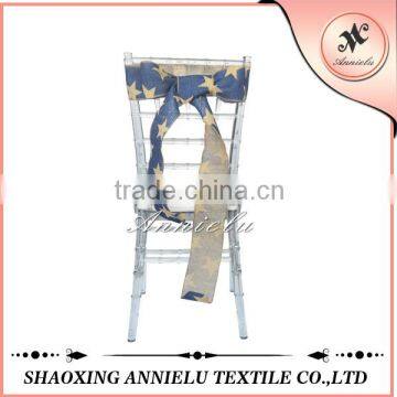 Cheap new design burlap chair sashes for chairs