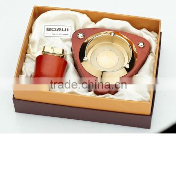 hot selling smoking set,wooden standing ashtray