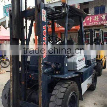 from japan used TOYOTA 4t 10t diesel forklift truck,used 5t hydraulic forklift truck for sale in china