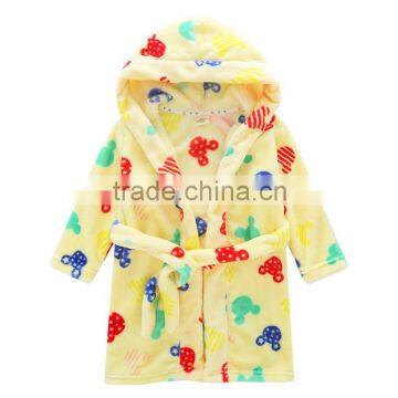 China Supply Super Soft Kids Bath Robe Microfiber photo-4