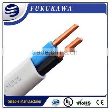 twin flat cable 2*1.5mm2