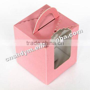 disposable plastic cake box