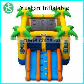 Cheap price inflatable castle with water slide for kids