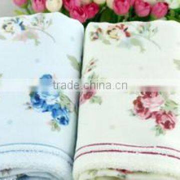 Factory direct sale cotton printing face towel