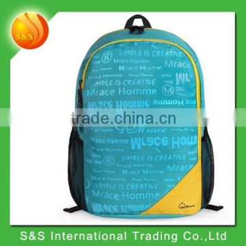 promotional one compartment cheap high school backpack china backpack