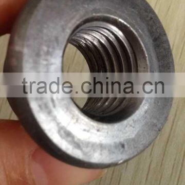 Threaded cold forging metal bush