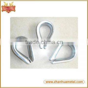 High Quality Zinc Plated Standard Type Wire Rope Thimble