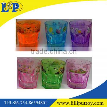 Beautiful cute flashing colorful cup with pattern