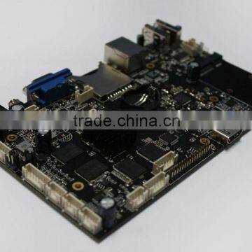 Network 1080p advertising digital signage media tv box motherboard PCBA for vehicle-mounted system