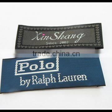 Fancy End Flod Left+Right Woven Lable for Clothing photo-2