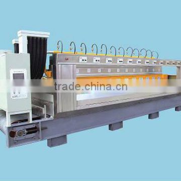 KBJX 12 heads linear stone polishing machine