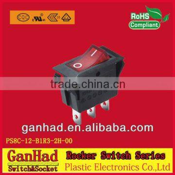 Single Pole double pole rocker switch