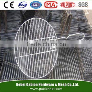 Professional customized round stainless steel galvanized barbecue grill wire mesh