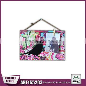 Bird Shape Hollow-out Design With Rope For Wall Decoration