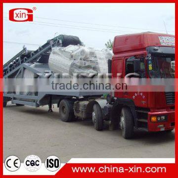 OEM mobile concrete mixing production plant