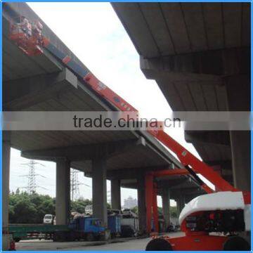 26M aerial safety equipment telescopic cherry pickers for sale