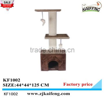 2015 New factory direct price cat tree cat scratcher