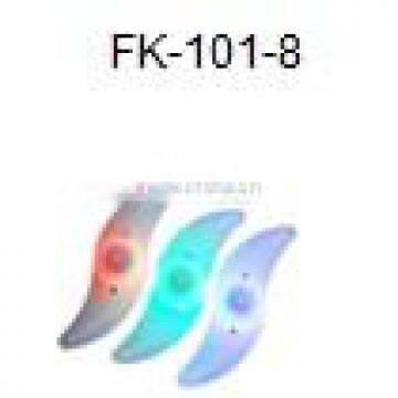 2014 new FK101-8 led silicon bike bicycle wheel light