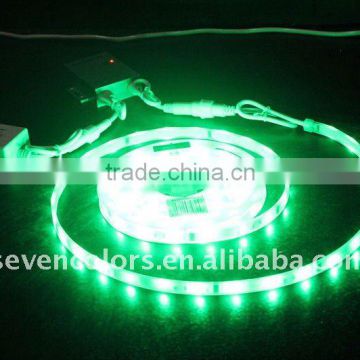 12V Green LED Waterproof Flexible Strip Light (SC-D113D)