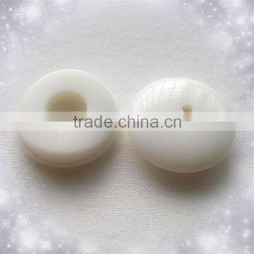 customized round shape and arch back large size resin coat buttons for sale