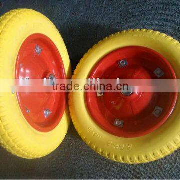 13x3 PU foam wheel 13 inch solid wheel for wheel barrow