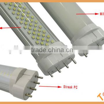 8Watt LED 2G11 227mm Warm White 3000K diffuser Cover