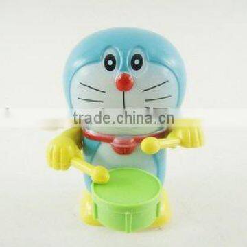 SMALL WIND UP DORAEMON BEATING A DRUM