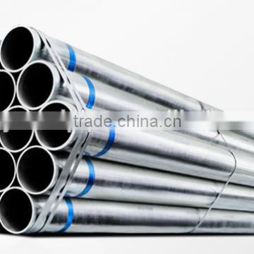 High quality galvanized steel pipe form Tangshan hua ye