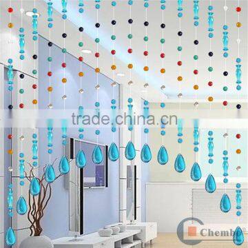 Coloured style beads curtain for kitchen