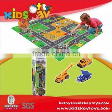 promotional toy baby plastic floor mat truck toy game play seat
