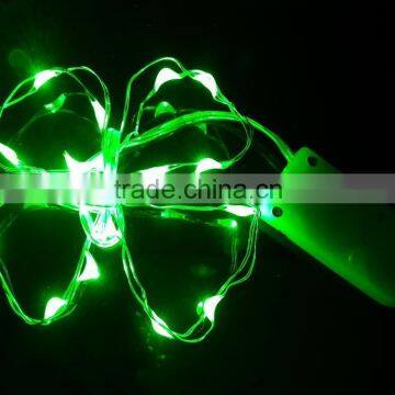 CR2032 Micro Silver LED Copper Wire 1M 20 leds string light